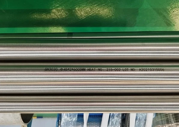 Nickel-chromium based GH3030 round bars 800C high temperature resistance Nickel-chromium based GH3030 round bars 800C high temperature resistance